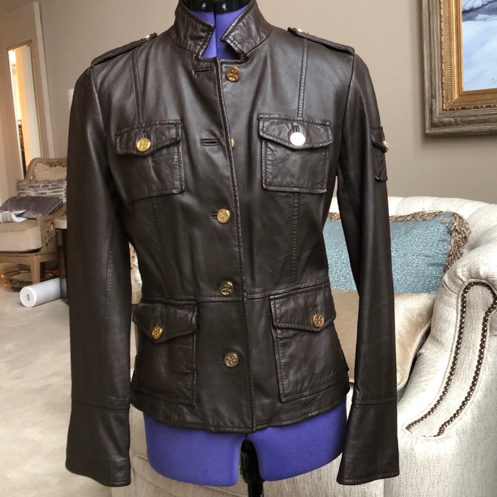 Women’s Tory Burch Leather Jacket